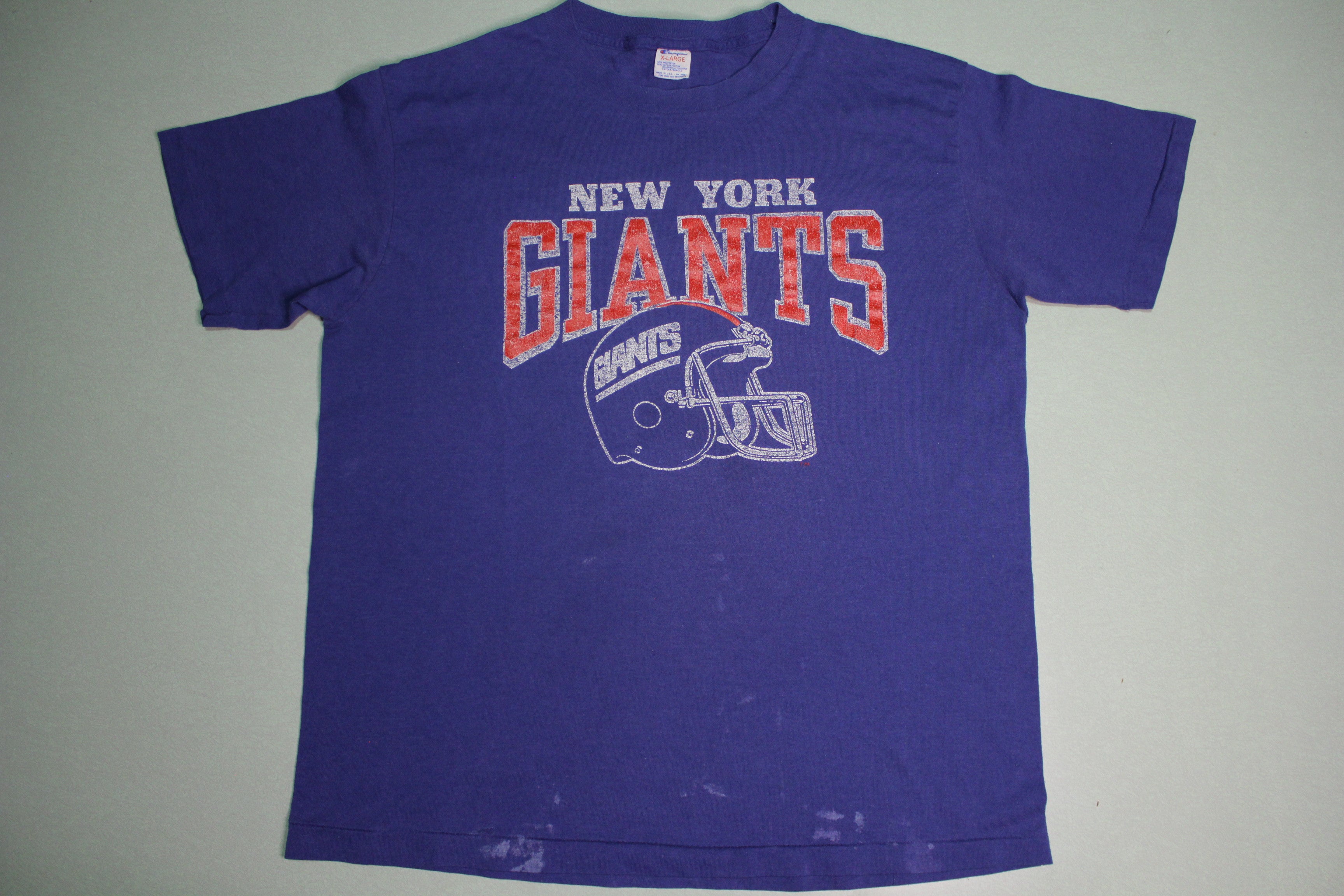 New York Giants Vintage 80's Champion Made in USA Single Stitch