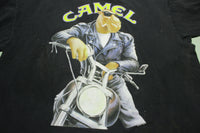Joe Camel Cigarettes Vintage Harley Motorcycle Leather Jacket 90s Single Stitch T-Shirt