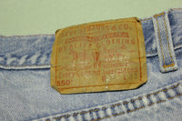 Levis 550 90s Red Tag Made in USA Vintage Blue Denim Jeans 34x32 Distr –  thefuzzyfelt