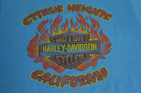 Harley Davidson Racing Vintage 80's Chris Carr Camel Pro Citrus Heights California T-Shirt