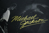 Michael Jackson King of Pop Memorial 2009 Black Hanes T-Shirt