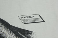 James Dean 1987 Changes Vintage Big Head Print Single Stitch USA T-Shirt