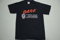 DARE To Resist Drugs and Violence Kennewick Police Dept Vintage T-Shirt