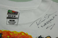 Richard Smith Warhawk Vintage Jet Powered Funny Car T-Shirt "Signed Autograph"