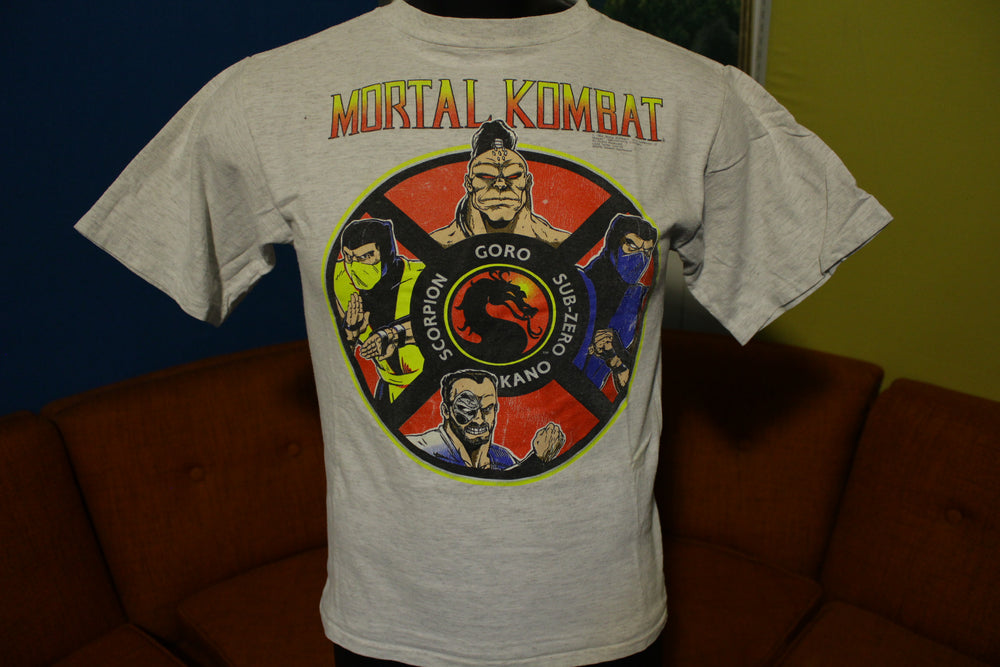 Mortal Kombat Vintage 1992 Character Goro Scorpion Kano Sub-Zero T