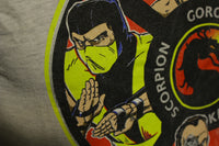 Mortal Kombat Vintage 1992 Character Goro Scorpion Kano Sub-Zero T-Shirt