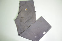 Carhartt Vintage Distressed 103334 029 Double Knee Front Work Construction Utility Pants