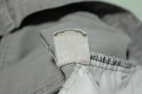 Levis 1980s Vintage Gray Corduroy Zip Pants White Tab