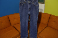Levis 517 Vintage 80's Slim Fit Boot Cut 11 Jr. M Student Jeans Made in USA Denim