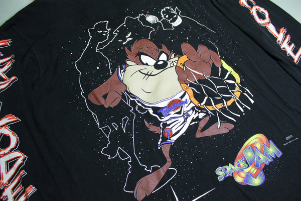Space Jam Freeze 1996 Tune Squad Taz Looney Tunes Vintage 90's Single Stitch T-Shirt