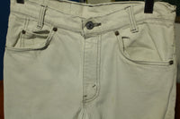 Levis 505 Rare 80's Silver Tab USA Made White & Black Thread Student Jeans 29x29