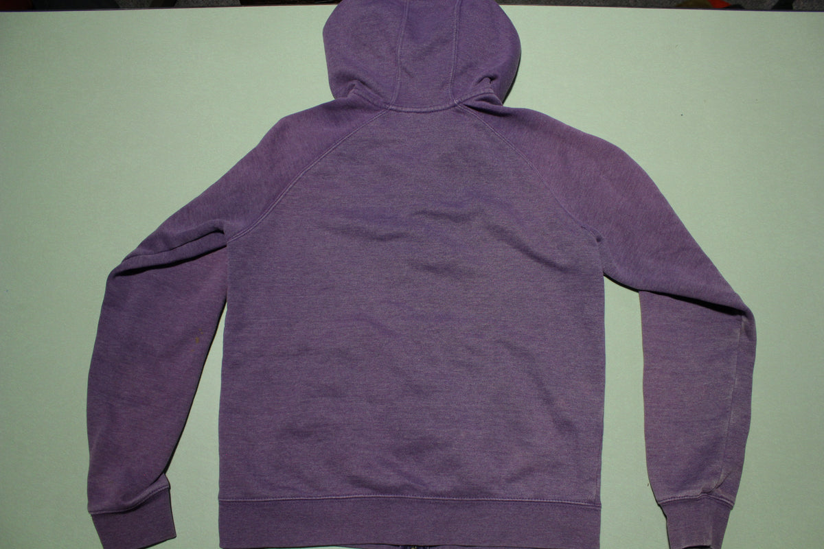 Carhartt Womens Hoodie Sweatshirt Zip Jacket Size Small S Purple