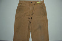 Carhartt FRB 229  BRN FR Flame Resistant Duck Canvas Work Pants Jeans Mens 36x32