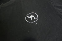Camel Cigarettes Vintage Where it's @ 90's Paint Splattered Oneita Single Stitch T-Shirt