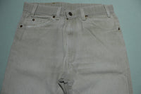 Levis 43415-4529 Vintage Tan Light Brown Action Jeans 1980s Made in USA