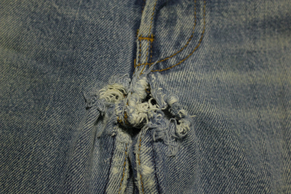 Levis 501XX Vintage 80s Button Fly Distressed Grunge Punk Denim Jeans