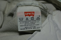 Levis 501XX Vintage 90s Button Fly Brown Tan Made in USA Denim Jeans