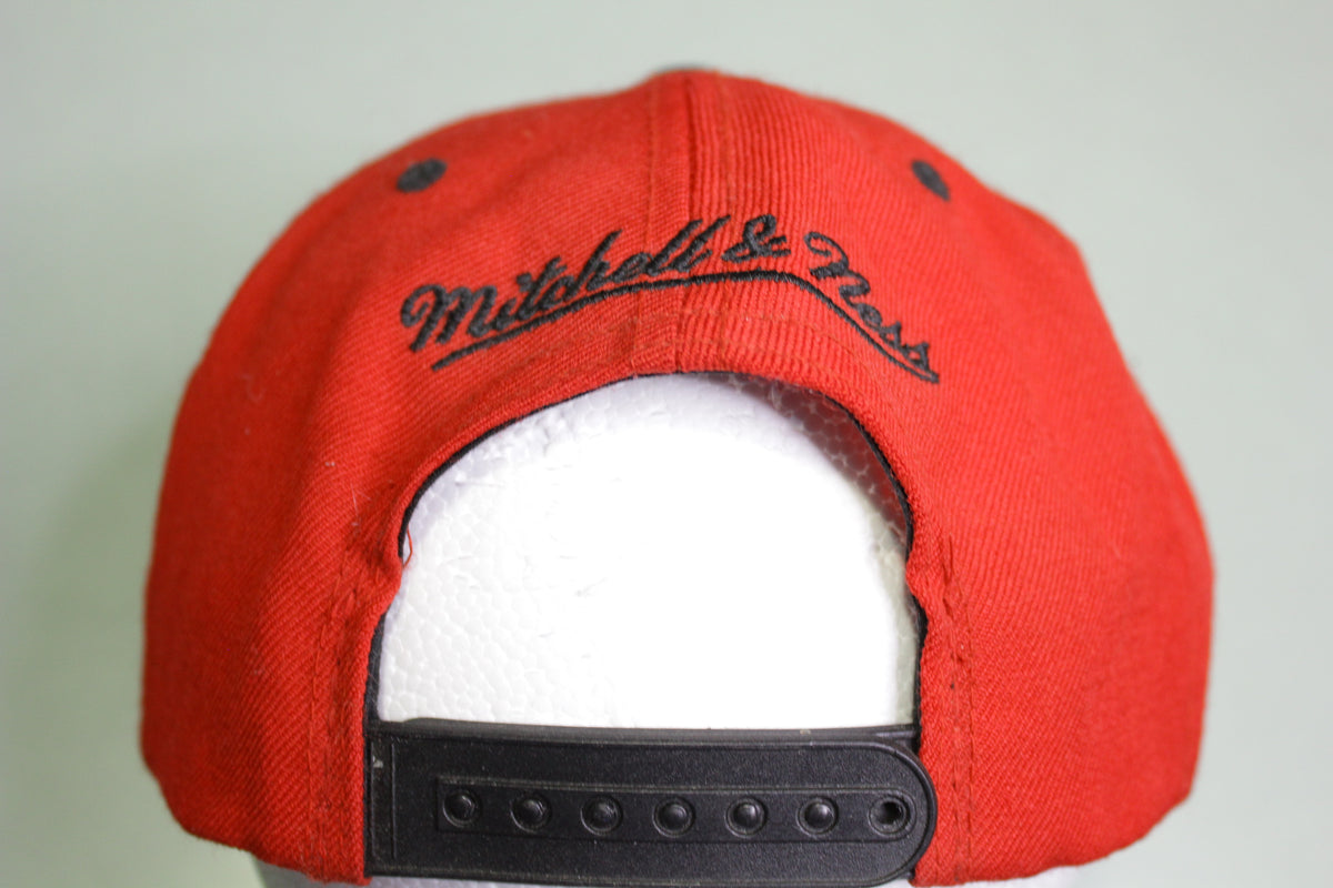 Portland Trailblazers Vintage 00's Mitchell Ness Hardwood Trucker Snapback Adjustable Hat