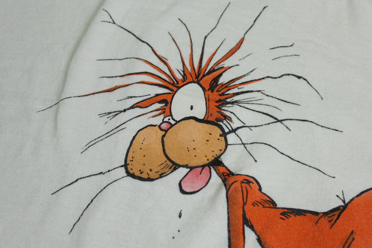 Tax This Bill The Cat Vintage Cartoonist Berkley Breathed Bloom County 1994 90's T-Shirt