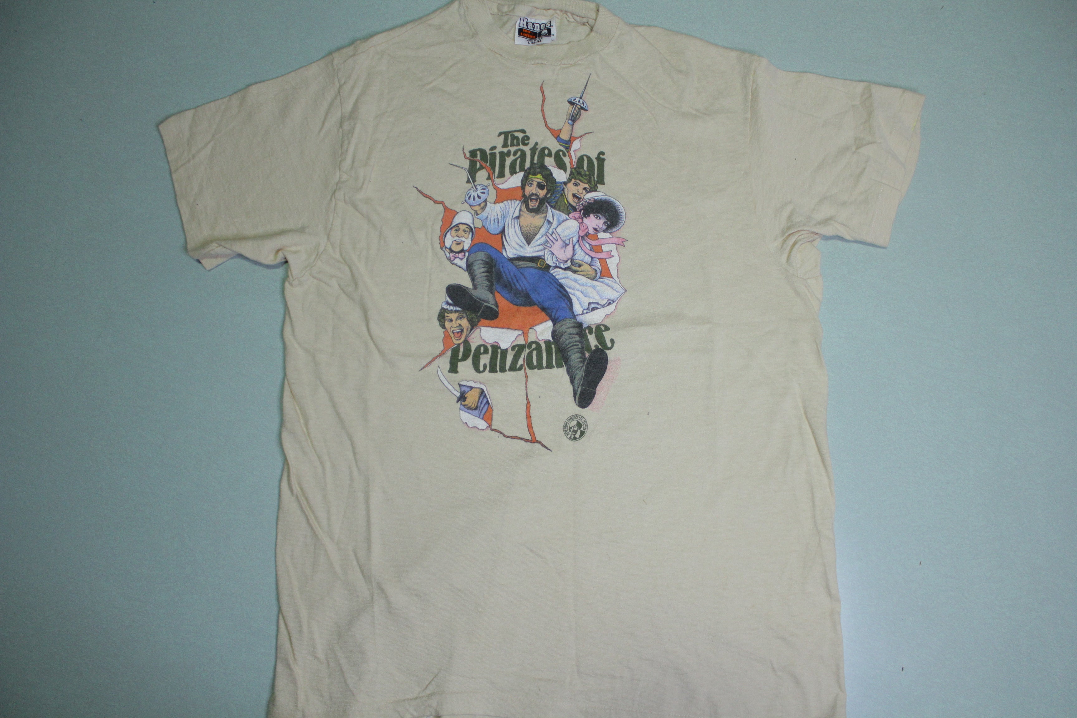 The Pirates of Penzance Vintage Shakespeare Play Movie 80's T