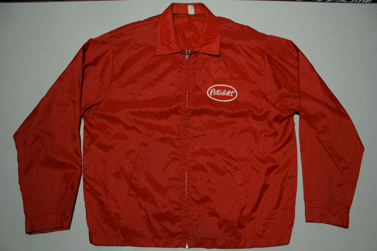 Peterbilt Patch Vintage Louisville Kentucky Sportswear 70's Red Truckers Jacket