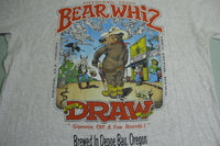 Bear Whiz Quick Draw Beer Vintage 1992 Funny Humor 90's Made in USA T-Shirt
