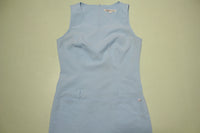 Guess Jeans USA Vintage 80s Made in America Sleeveless Pocket Belt Loops Dress