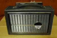 Sears Silvertone Ultra Power 800 Realtone 10 Transistor Vintage Radio Lot 2222 2223
