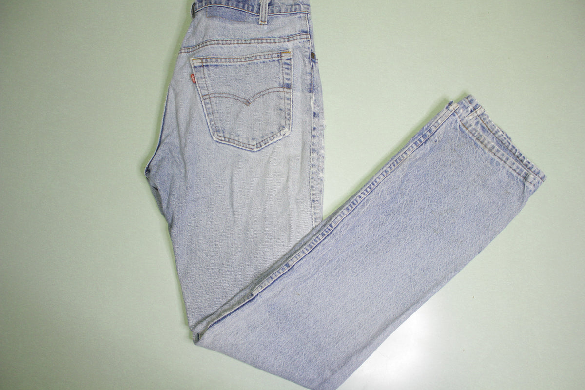 Levis Vintage 517 Light Wash Denim 80's Made in USA Blue Jeans