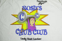 Rosie O'Donnell Vintage 90's Reebok Chub Club Lean Cuisine Nestle T-Shirt