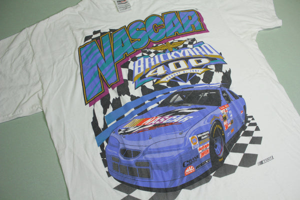 Nascar Brickyard 400 Indianapolis Motor Speedway Vintage 1997 Racing 90's T-Shirt