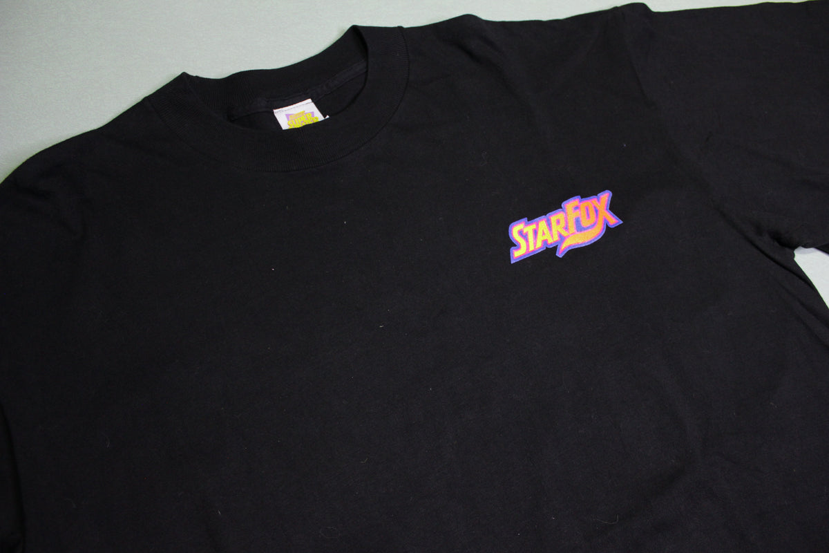 Star Fox Vintage 90s Nintendo 64 Andross Power Club Catalog 1993 Video Game T-Shirt