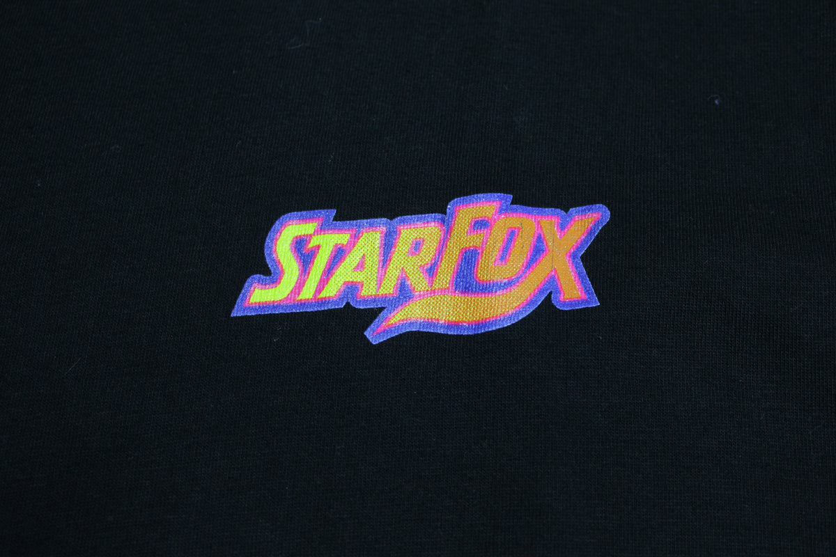 Star Fox Vintage 90s Nintendo 64 Andross Power Club Catalog 1993 Video Game T-Shirt
