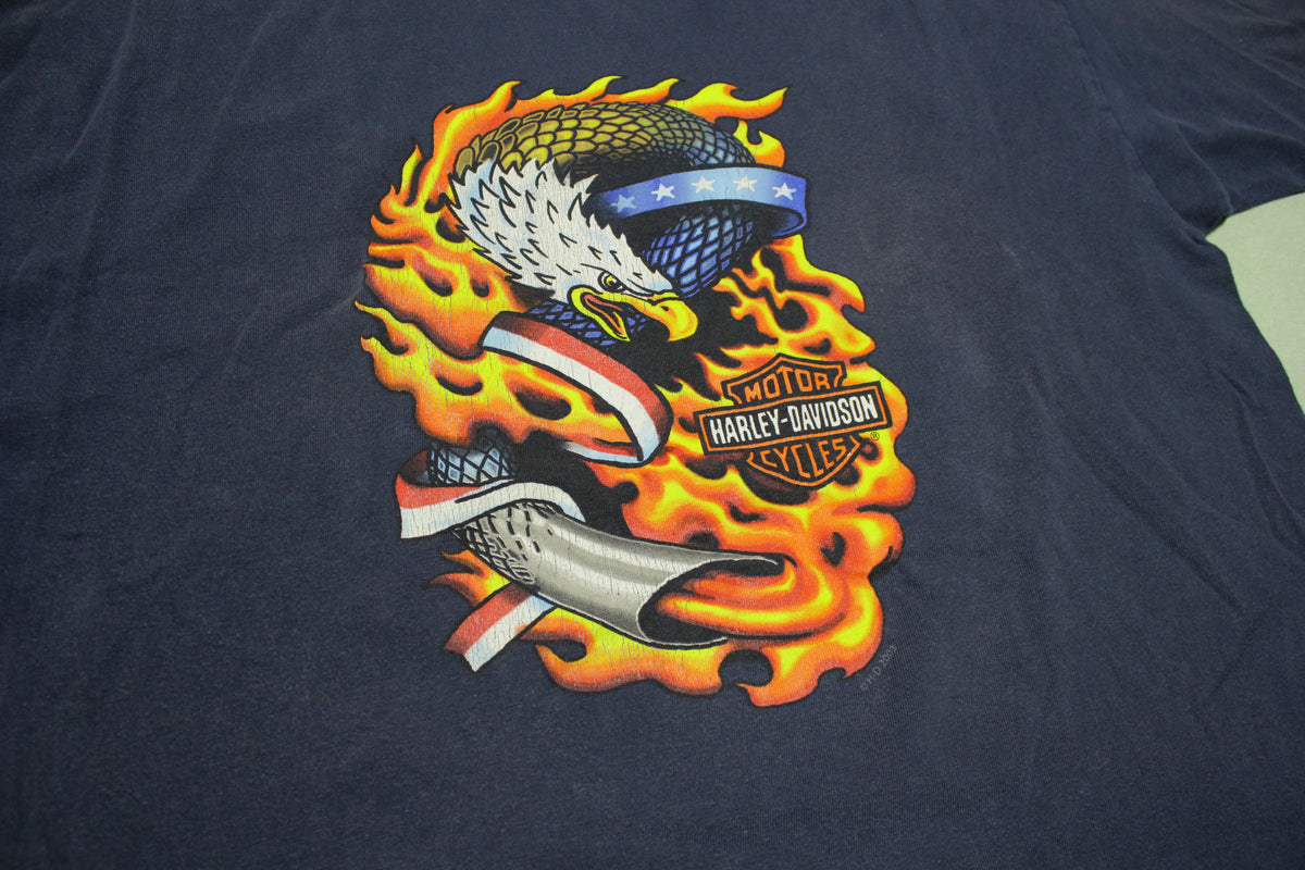 Harley Davidson 2003 Shumate Kennewick Motorcycle Made in USA T-Shirt