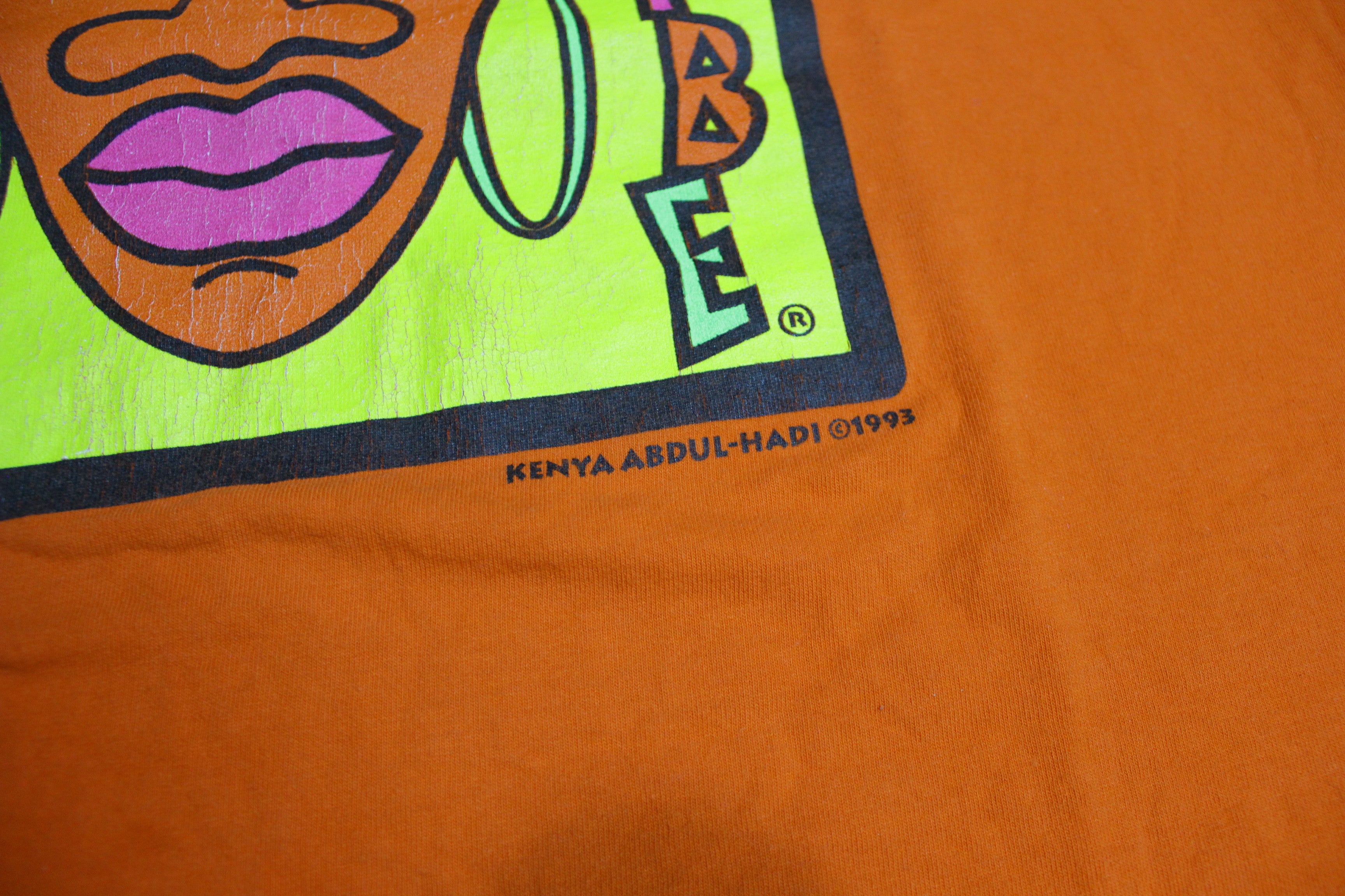 Tribe Vibe Vintage Quest 1993 Kenya Abdul-Hadi Vintage 90's Rap T