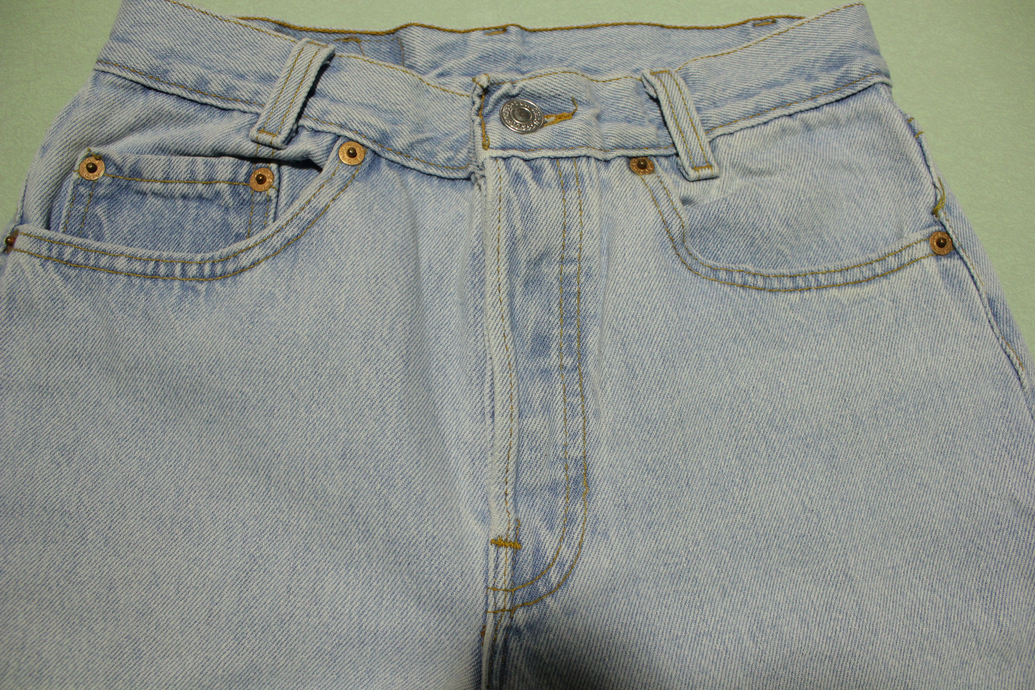 Levis Red Tab Stone Washed 701 Made in USA Jeans Vintage 90 s Student thefuzzyfelt