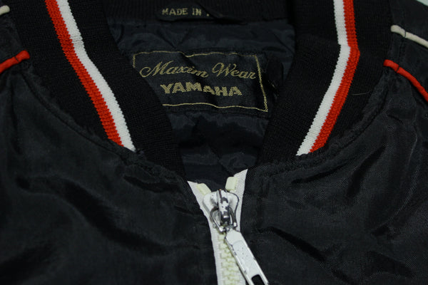 Yamaha Maxim Wear Vintage 80s Lined Nylon Snowmobile Jacket Men's Size L Racing