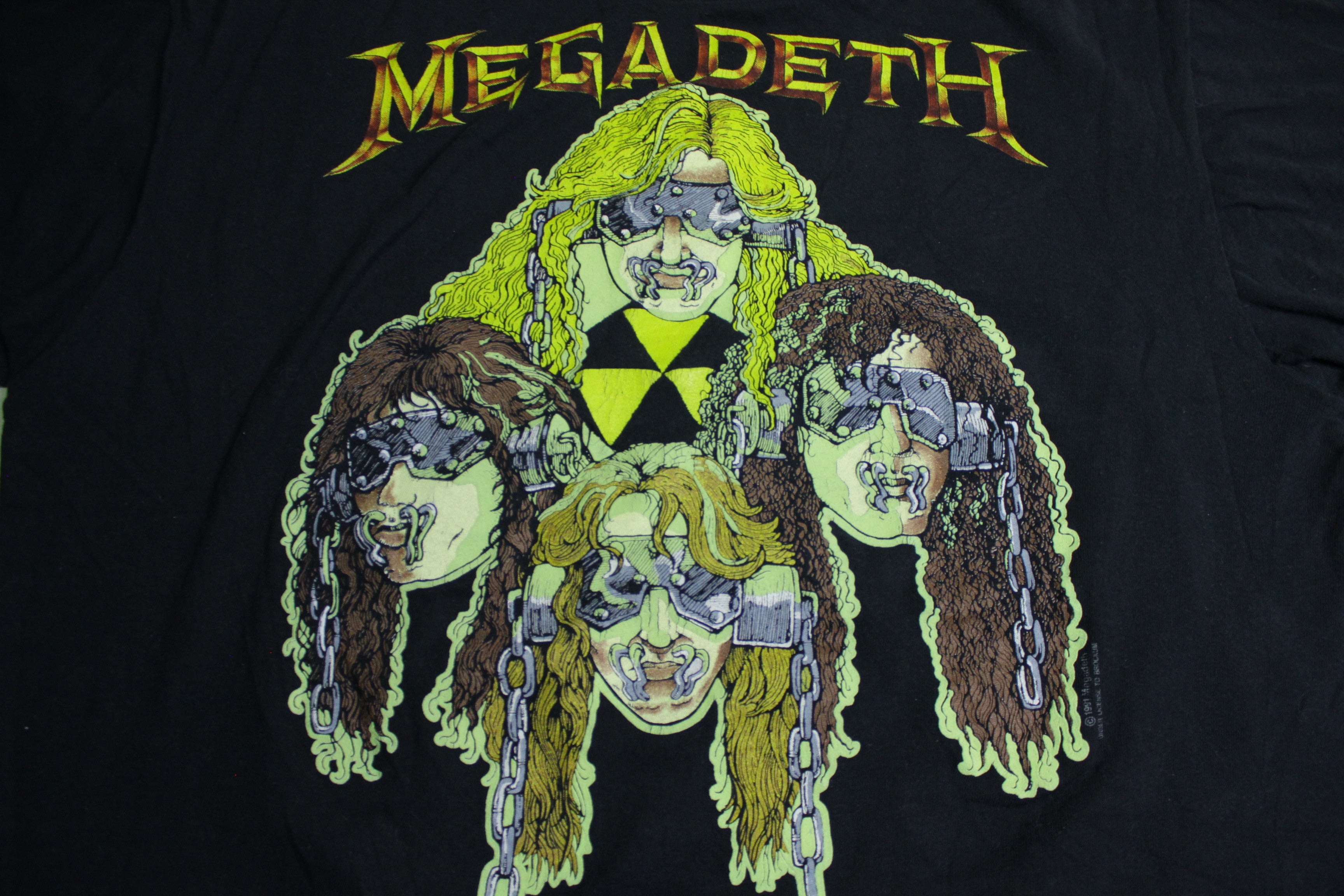1991年製 BROCKUM メガデス MEGADEATH バンドT ツアーT - Tシャツ ...