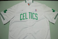 Boston Celtics Vintage 90s Nike Deadstock Team Game Issue USA Warm Up Shirt Jacket