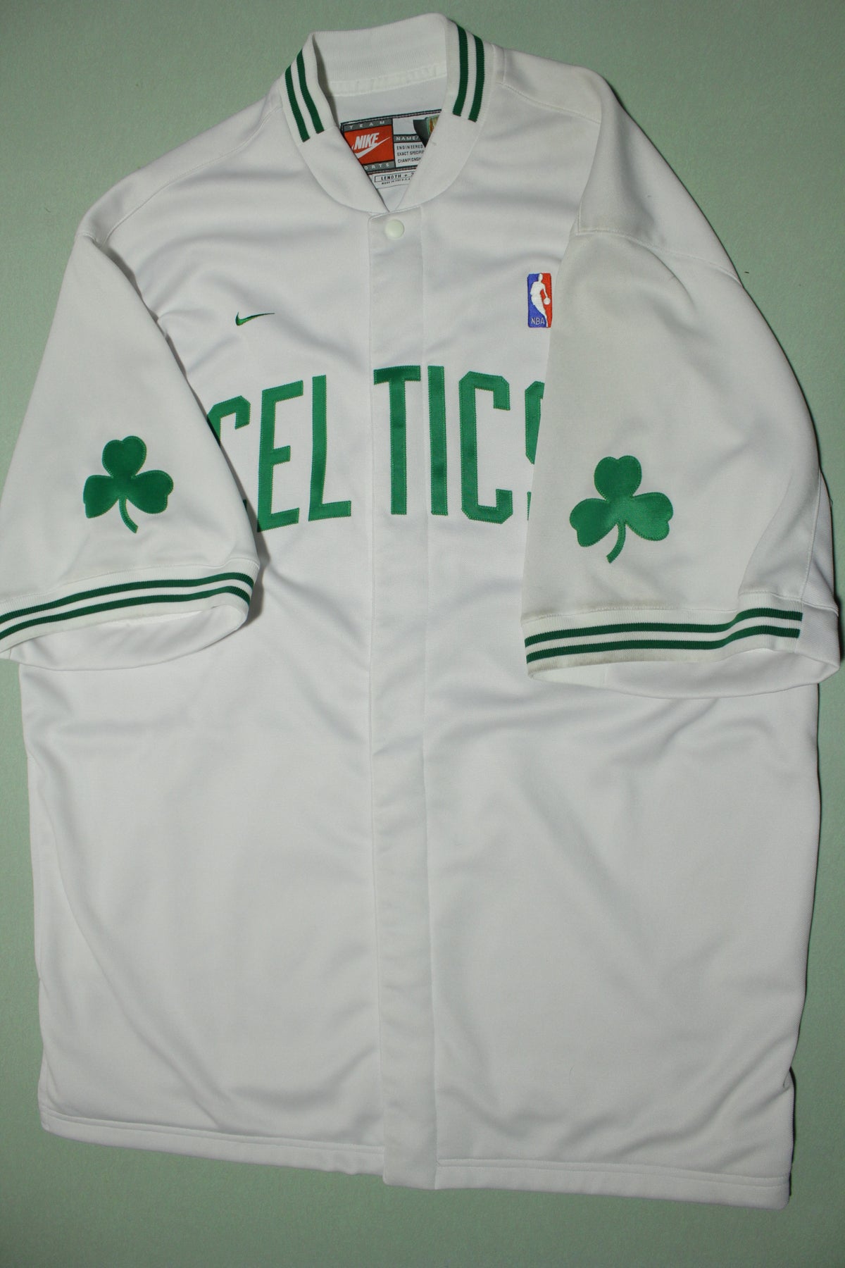 1980's Game Worn/Issued Boston Celtics Warm Up Jacket