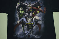 Justice League DC Comics Superman Green Lantern Flash Batman Comic T-Shirt