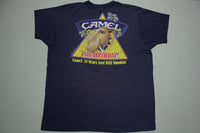 Joe Camel 75th Birthday Vintage 1988 Cigarette Single Stitch Screen Stars T-Shirt