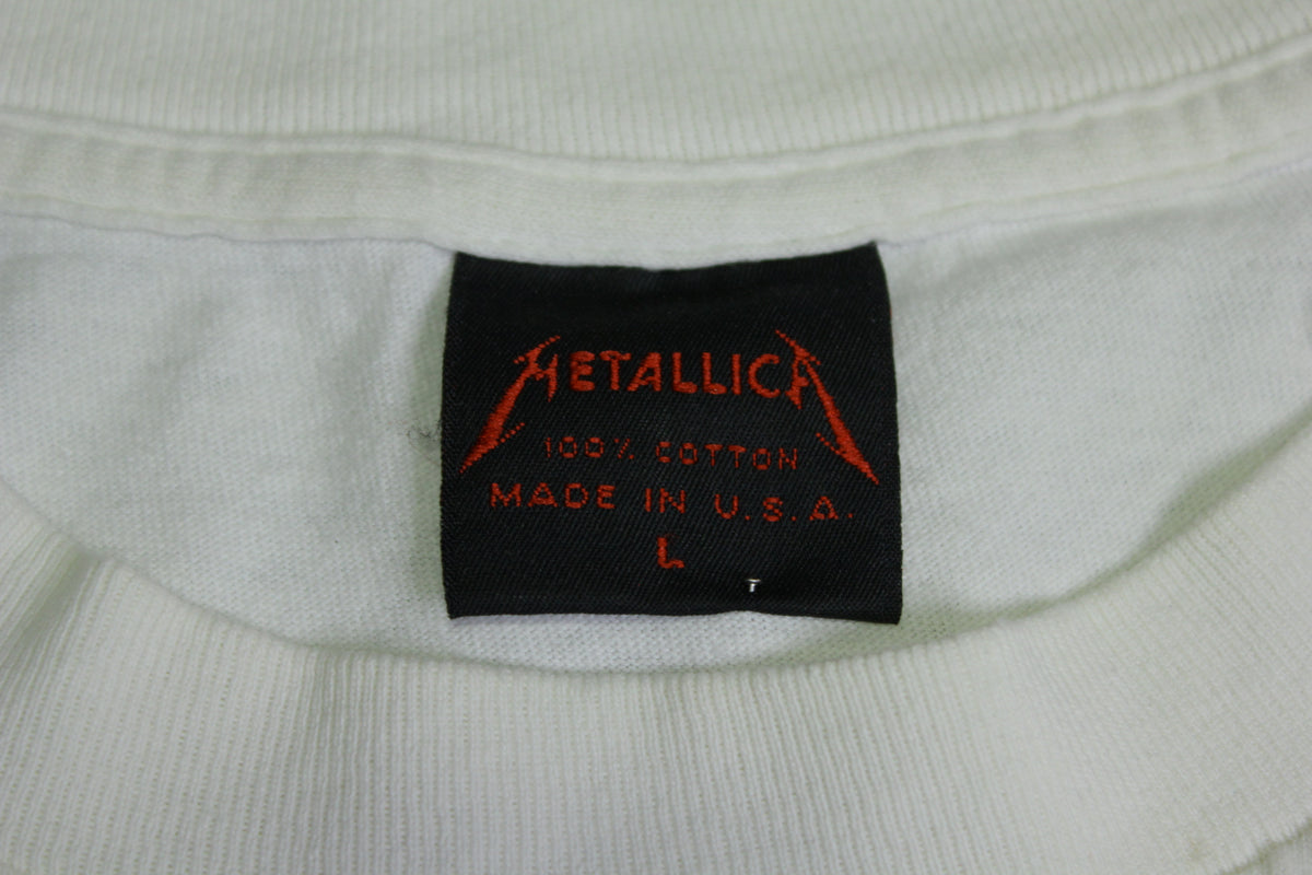 Metallica One 1989 Landmine Joseph Bonham Vintage 80's Brockum Pushead T-Shirt