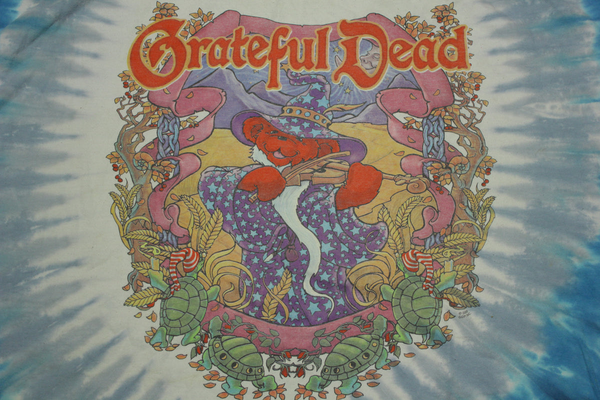 Grateful Dead Terrapin Moon Vintage 2000 GDP Tie Dye Concert Album T-Shirt