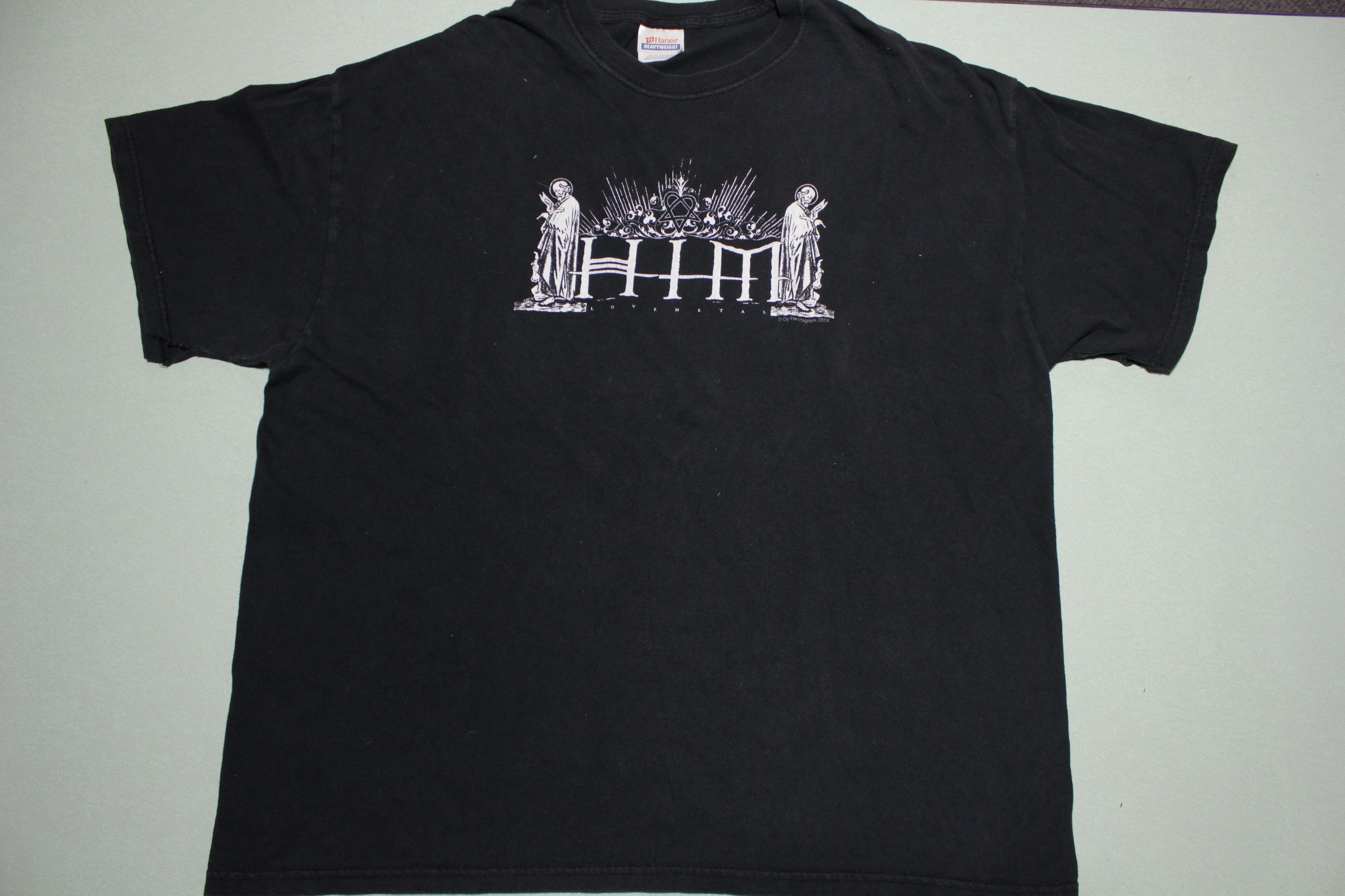 Him Love Metal Oy Heartagram 2004 Concert 00's T-Shirt – The Fuzzy