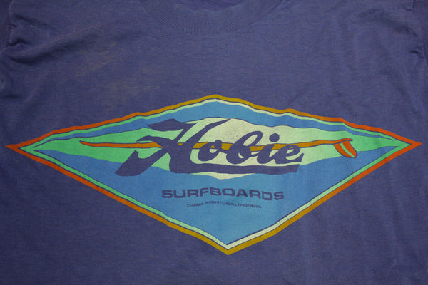 Hobie Surfboards Dana Point California Vintage 80's Muscle T-Shirt Single Stitch