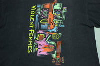 Violent Femmes 1992 Tour Vintage Brockum Single Stitch Made in USA T-Shirt