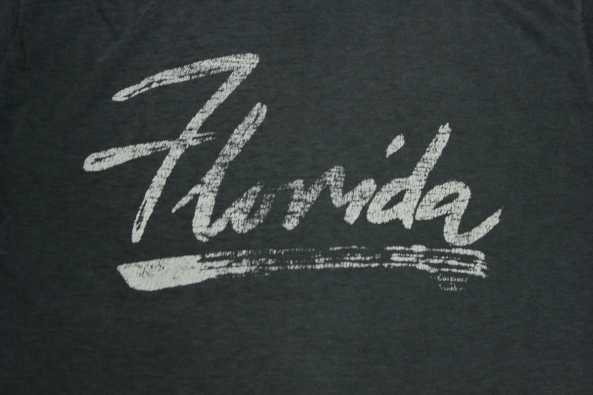 Florida Vintage 80s Bantam Tag USA Single Stitch Muscle Tourist Shirt