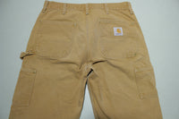 Carhartt Vintage Distressed B01 62W Double Knee Front Work Construction Utility Pants