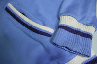 Nike Blue Tag Vintage 80's Zip Up Off Center Swoosh Check Track Jacket